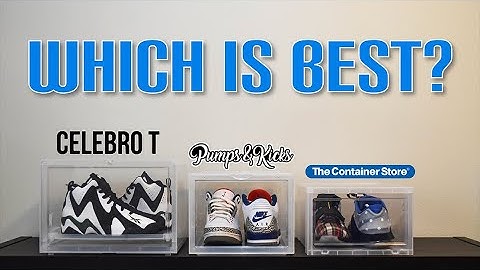 Drop Front Shoe Boxes! Which Brand is the Best?