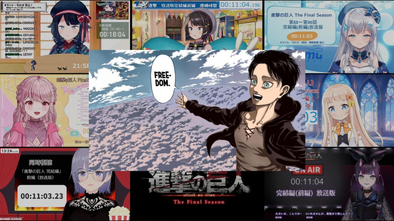 進撃の巨人 | ATTACK ON TITAN FINAL SEASON PART 1  | Reaction Mashup