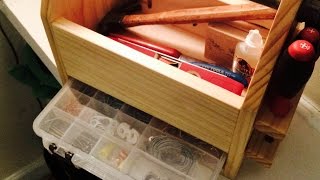 Watch me build this simple toolbox in my apartment!