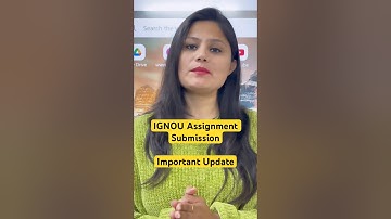 IGNOU assignment submission important update #ignouassignment #ignou #ignousolvedassignment