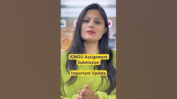 IGNOU assignment submission important update #ignouassignment #ignou #ignousolvedassignment