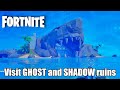 Visit GHOST and SHADOW ruins - Fortnite Chapter 2 Season 6 Week 11