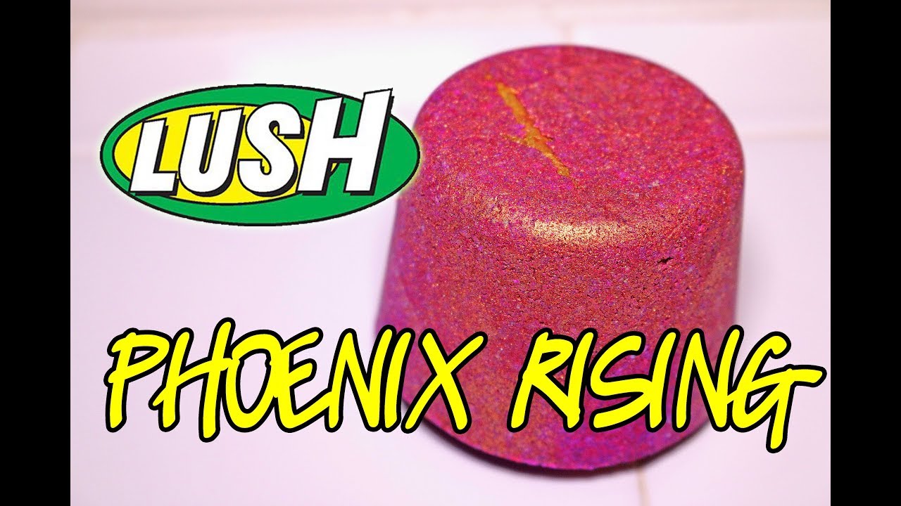 LUSH - PHOENIX RISING Bath Bomb - DEMO - Underwater - REVIEW UK Kitchen