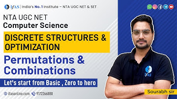 permutations and combinations in discrete mathematics | permutations and combinations UGC NET