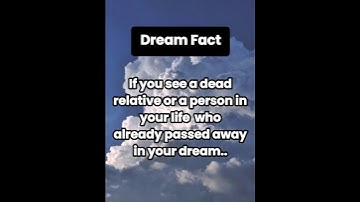 If you see dead person in your dream.. #youtubeshorts #dreamfacts #trendingshorts #psychologyfacts