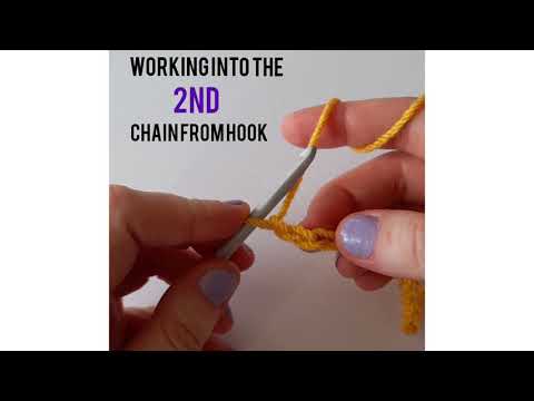 Left Handed Tutorial: how to single crochet stitch (𝒅𝒐𝒖𝒃𝒍𝒆 𝒄𝒓𝒐𝒄𝒉𝒆𝒕 𝑼𝑲)