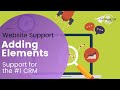 Website Support - Adding Elements