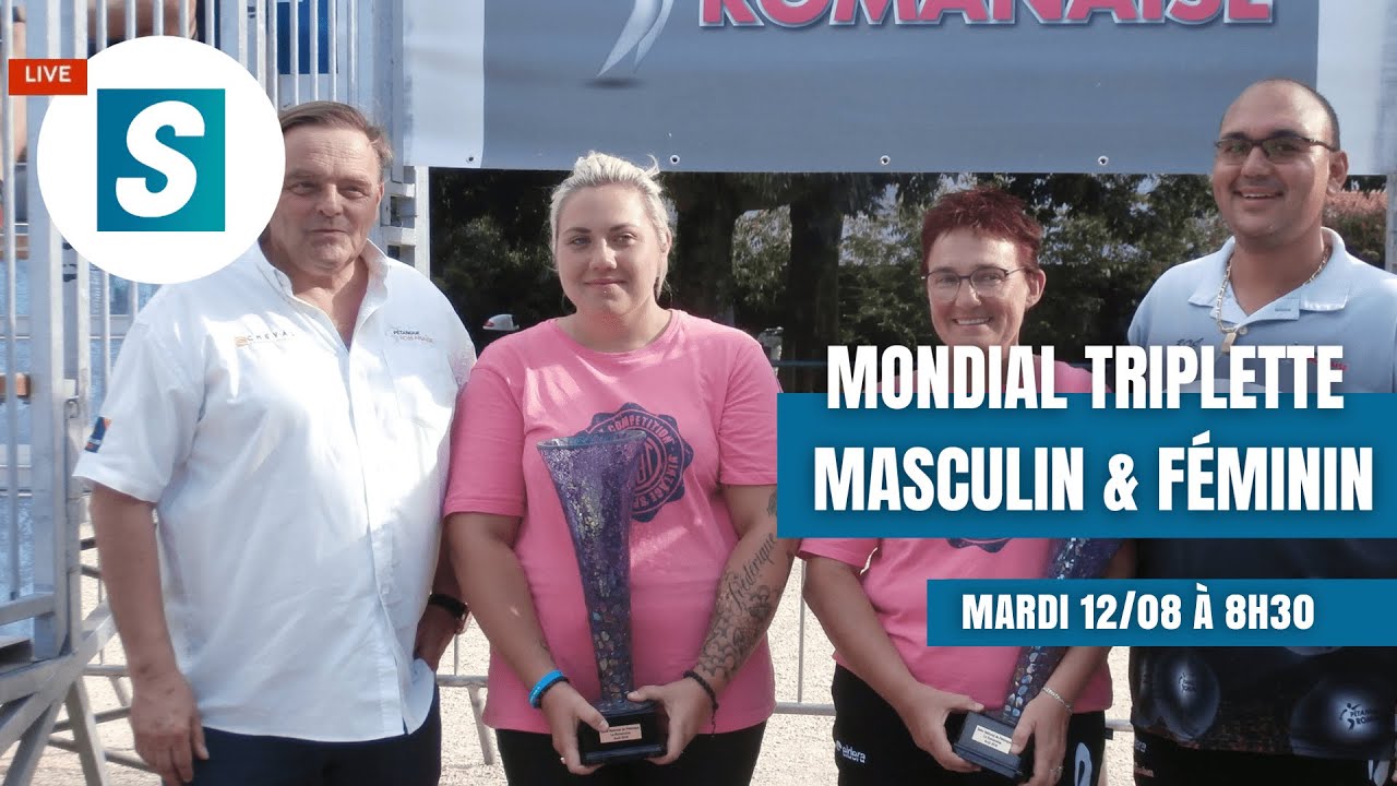 🔵 Mondial de Pétanque 2025 – National Triplette TOP 500 | Romans-sur-Isère – Jour 2