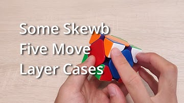 Skewb Five-Mover First Layer Cases with Adjacent Solved Corners