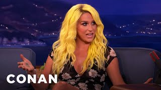 Kesha Is Starting A Cat Cult | CONAN on TBS