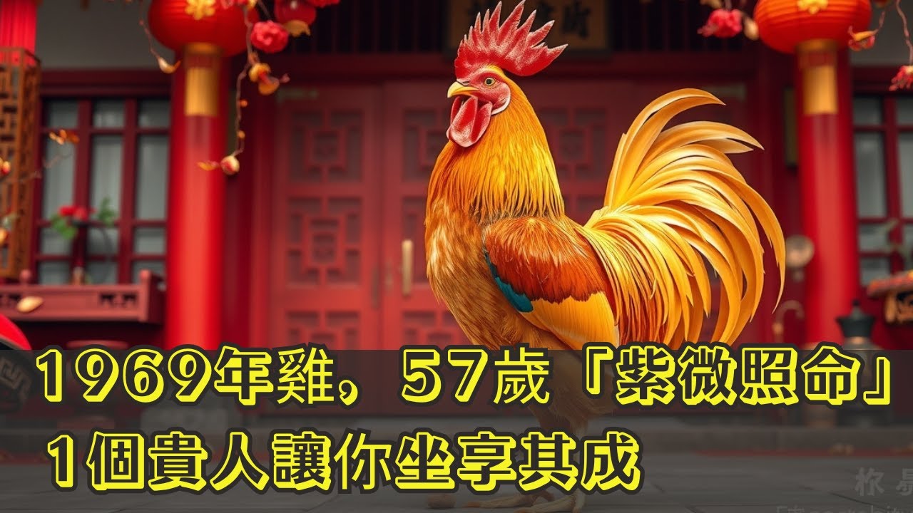 1969年屬雞人，「大驛土命」全面覺醒！金鳳沖天，2026年財富第一就是你！