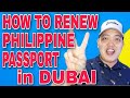 HOW TO RENEW PHILIPPINE PASSPORT IN DUBAI | WAFI MALL