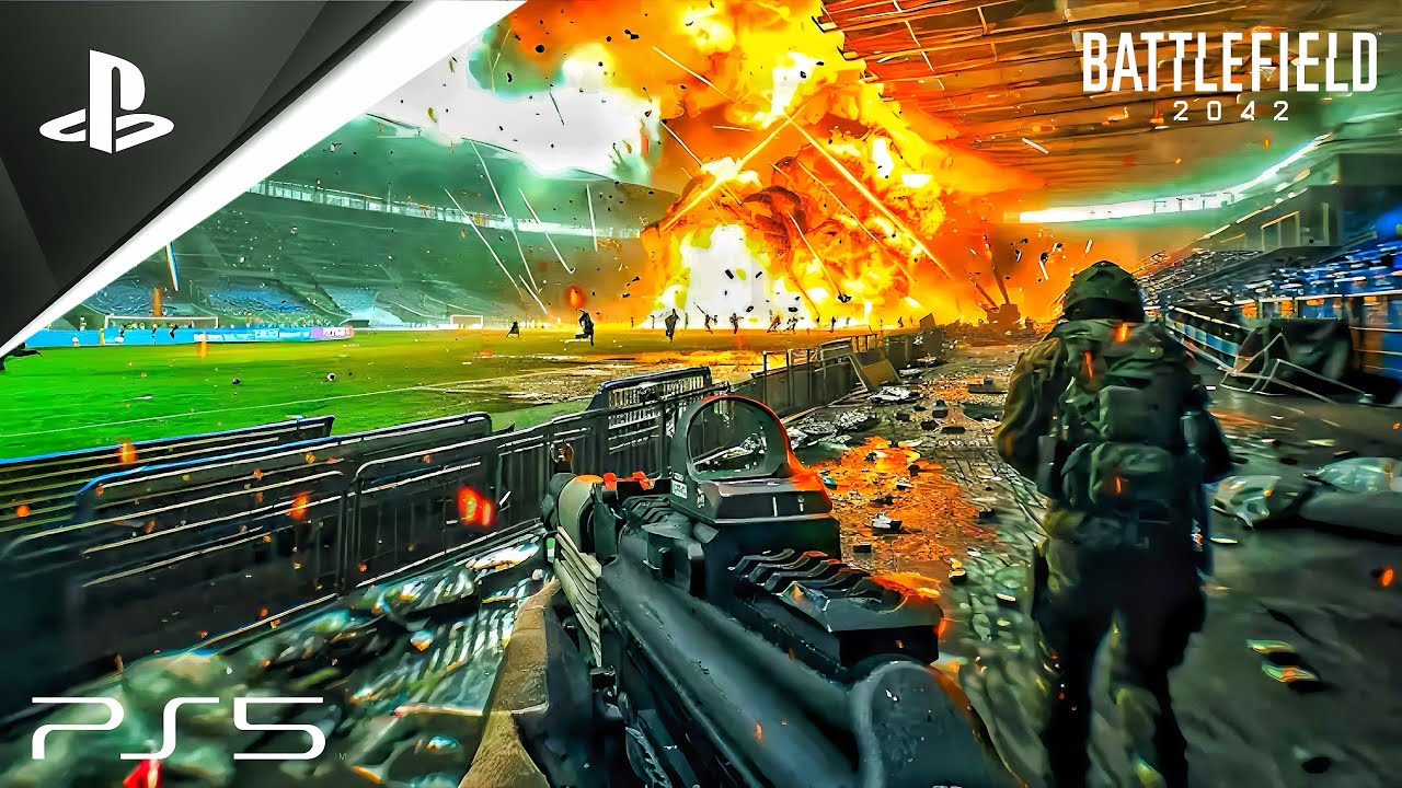 Stadium Showdown with Sniper Domination! 💀💥 [BF2042 4K Gameplay] 