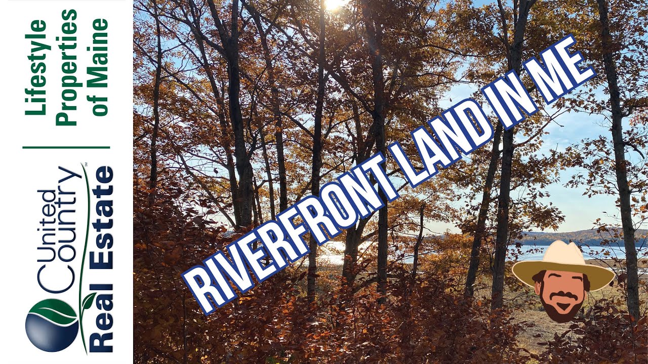 Penobscot River View Land for Sale Maine Real Estate YouTube