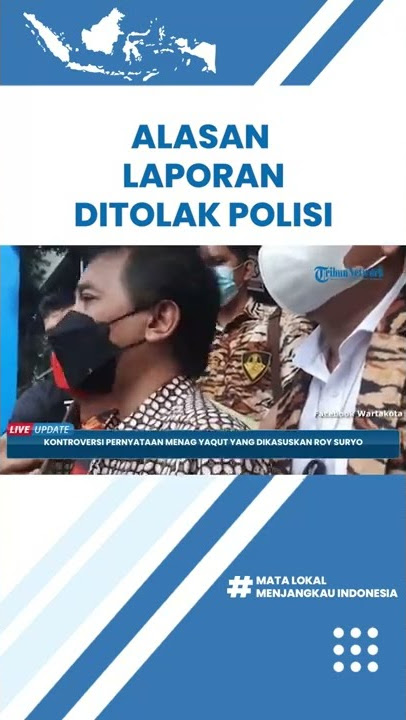 Diminta Lapor ke Polda Riau soal Pernyataan Menag Yaqut Cholil, Begini Jawaban Roy Suryo