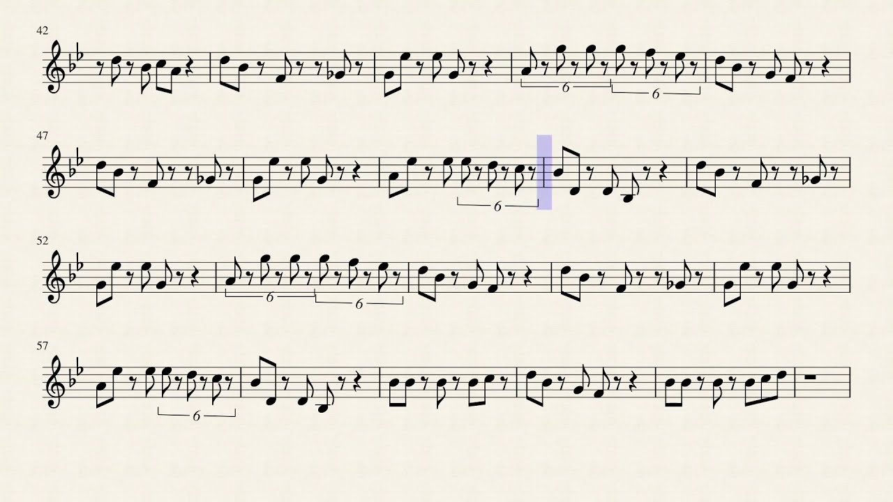Partitura Super Mario Bros para violín YouTube Partitura Super Mario Bros para violín YouTube
