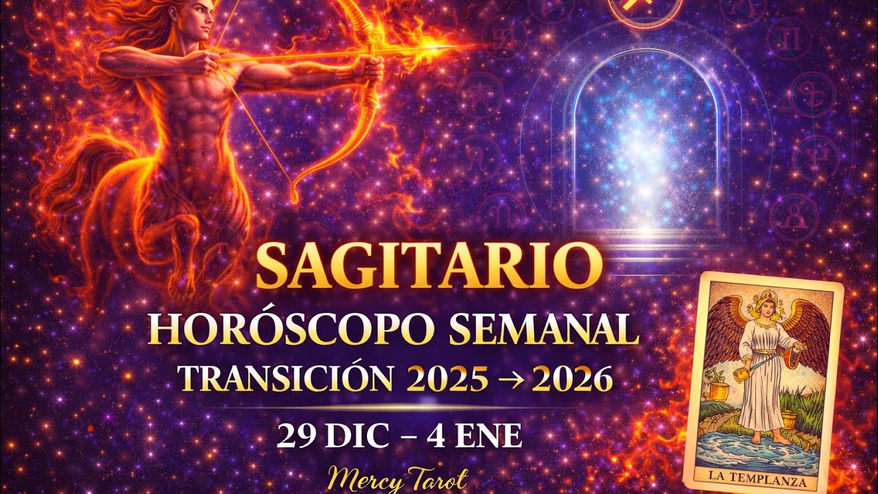 🏹 SAGITARIO ♐️ EL DESTINO ABRE PORTALES 🏹 TU NUEVO CAMINO EN 2026 - YouTube