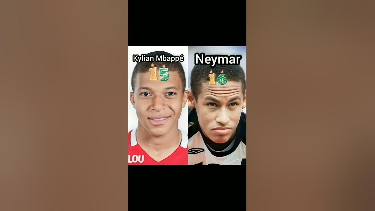 MBAPPÉ AND NEYMAR 🇨🇵🇧🇷🔥 OVER THE YEARS #mbappe #neymar #kylianmbappe #neymarjr #psg #football #short