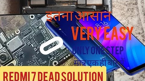 redmi 7 & y3 Not power on, redmi y3 redmi 7 dead problem fix, redmi 7, y3 short problem solution