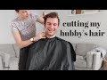 Giving My Husband A Haircut