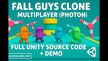 Unity Multiplayer Party Game (Photon) – Fall Guys Clone + Full Source at Playsourcecode.com
