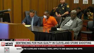 Sentencing for man guilty in Cleveland store shooting
