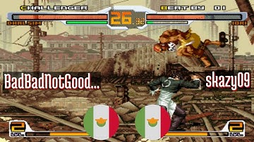 SNK vs Capcom Chaos Super Plus (FT5) - BadBadNotGood... (MX) vs skazy09 (MX) - 2021-11-07
