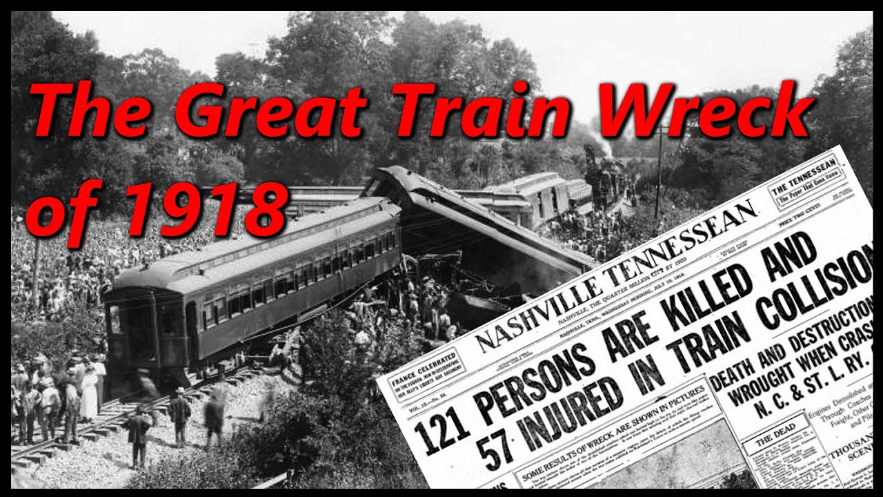 Possibly the Worst Rail Crash in America's History 🚂 Great Train Wreck of 1918 🚂 History in the