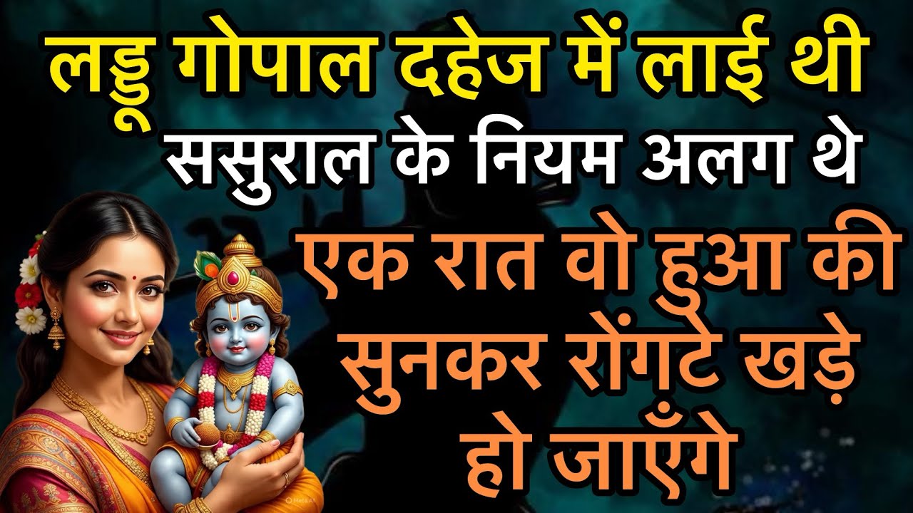 लड्डूगोपाल दहेज में लाई थी एक रात वो हुआ जिसे सुनकर रोंगटे खड़े हो जाएँगे  