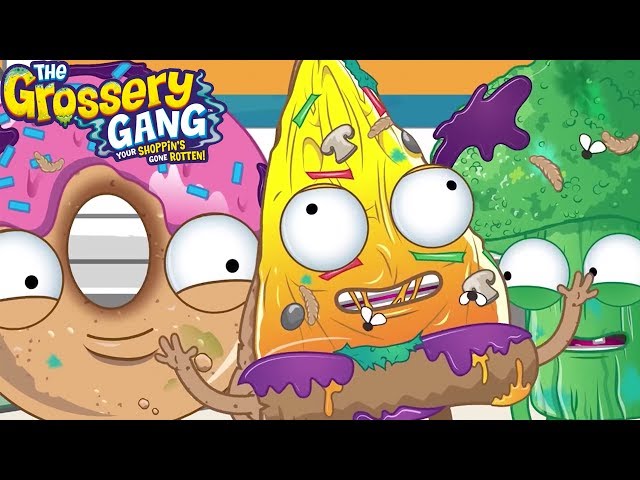 Grossery Gang Cartoon | A GOOEY-FULL MIND FULL | Cartoons for Children