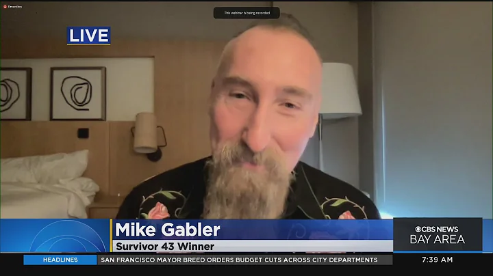 Survivor 43 winner Mike Gabler on his plans for $1...