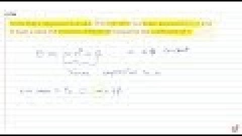Show that a sequence is an A.P. if its nth term is a linear expression in n and in such a case ...