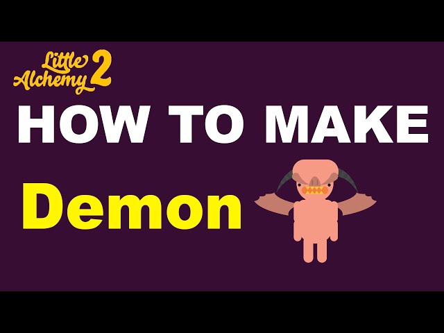 How to make demon - Little Alchemy 2 Official Hints and Cheats