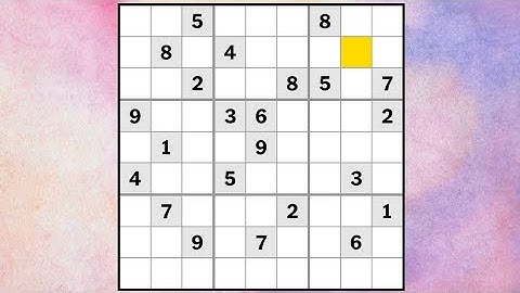 New York Times Hard Sudoku Solution. 6 January 2022