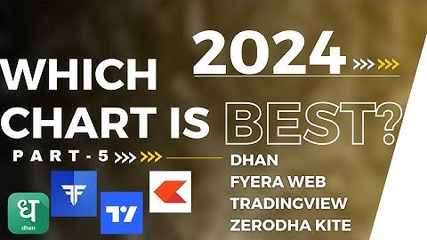 Dhan vs Fyers vs TradingView vs Zerodha| Which chart is best? | Live market Chart Data  Comparision
