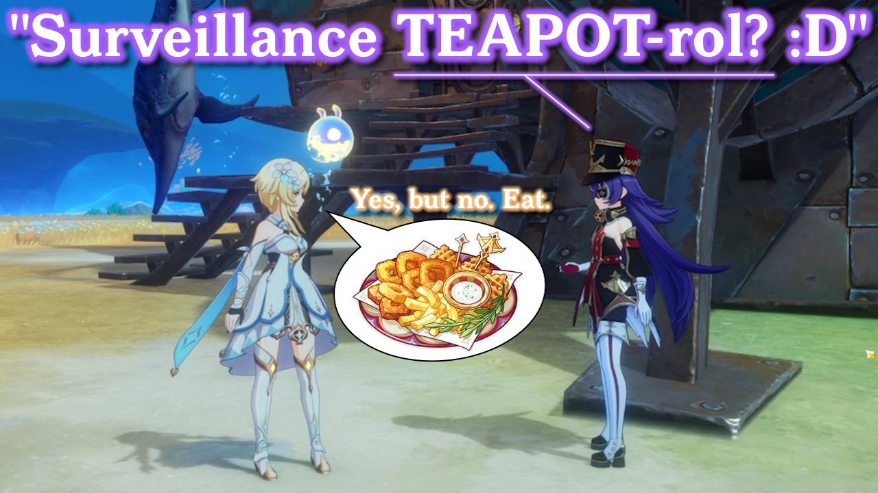 ALL Chevreuse Teapot Friendship Lines + Furnishing Set Dialogue