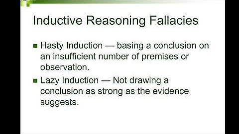 Intro to Philosophy,  Inductive Reasoning