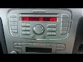 Ford CD6000 Mondeo, Galaxy, Smax Focus itd numer seryjny radia