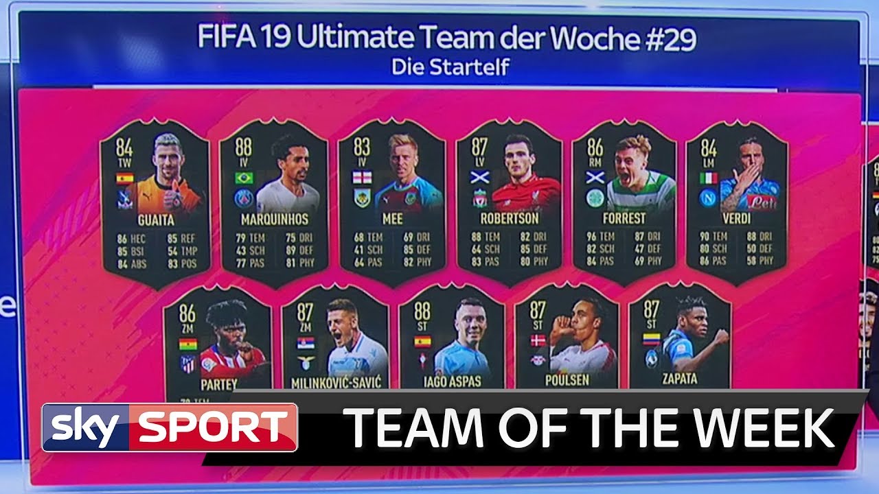 Wann Kommt Das Team Der Woche Raus Fifa 19 FIFA 19 Ultimate Team der Woche #29 - YouTube