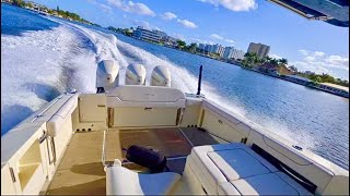 Chris Craft Delivery  Best way from Pompano Beach to Coral Gables.... Offshore? (Part 1)