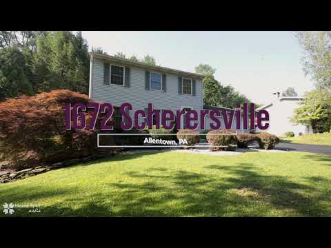 1672 Scherersville Road, Allentown, PA home video tour