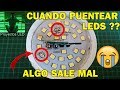 Podemos puentear leds? reparacion que no sale muy bien 😢