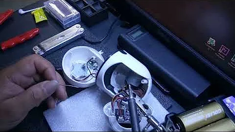 Inside an IP Camera Teardown/repair (iFUTURE Wireless IP Camera weak wifi signal)