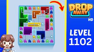 Drop Away Level 1102 Solution Walkthrough
