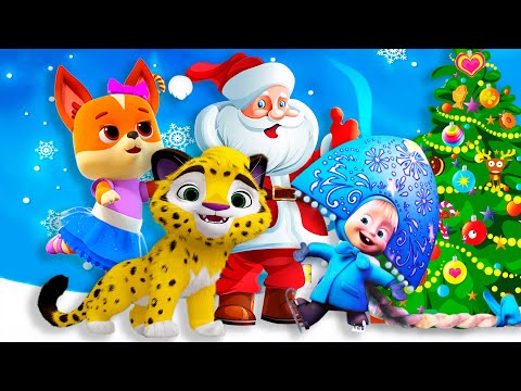 Видео: Новогодние песенки для детей. Мега сборник. Мультики. New Year's songs for children. 儿童新年歌曲