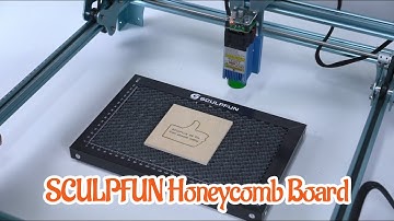 SCULPFUN Laser Cutting Honeycomb Working  Platform for a clean laser cutting
