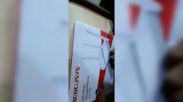 Router unboxing| MERCUSYS MW305R