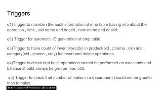 Understanding triggers part-2 creating triggers