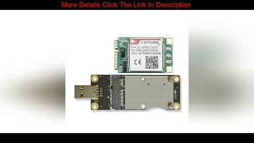Review SIMCOM SIM7600 SIM7600E-H mini pcie LTE Cat4 Module SIM7600E-H-PCIE multi-band LTE-FDD/LTE-T