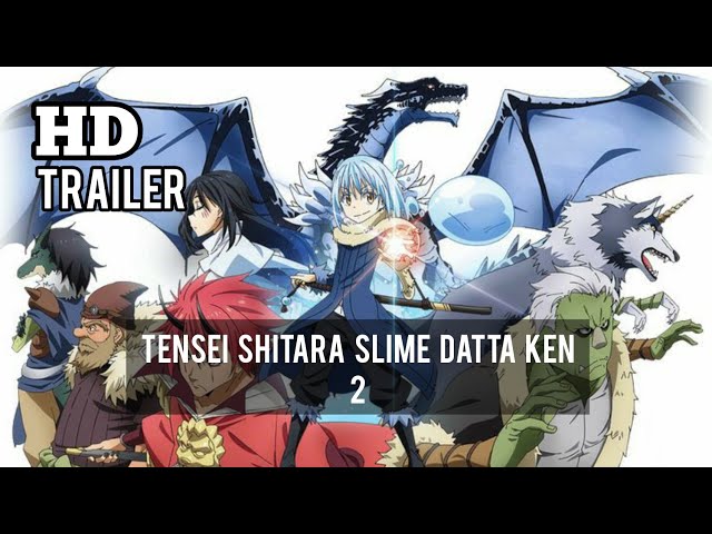 Nova imagem e elenco do 2° cour de Tensei shitara Slime Datta Ken